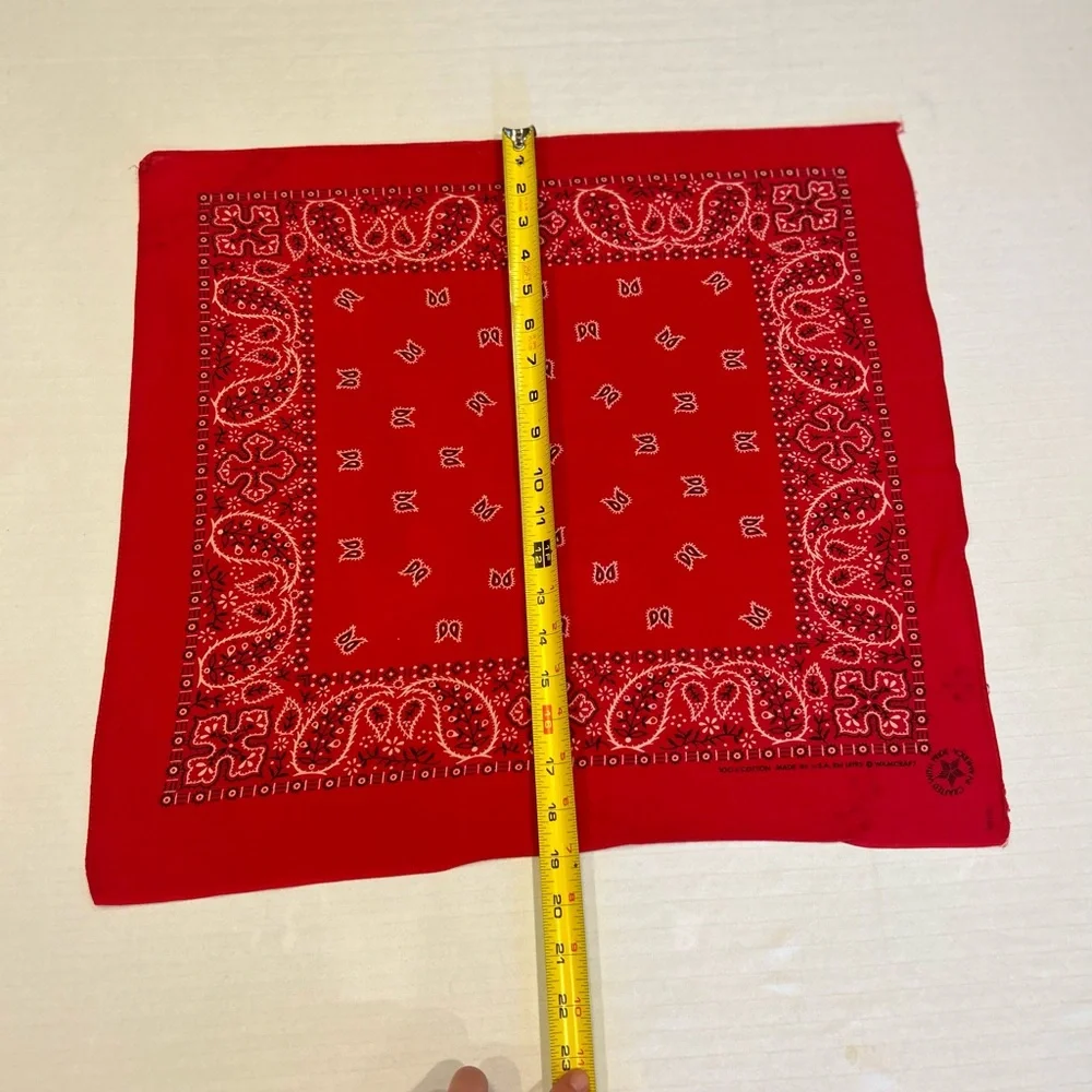 Vintage USA 🇺🇸 Made Bandanna